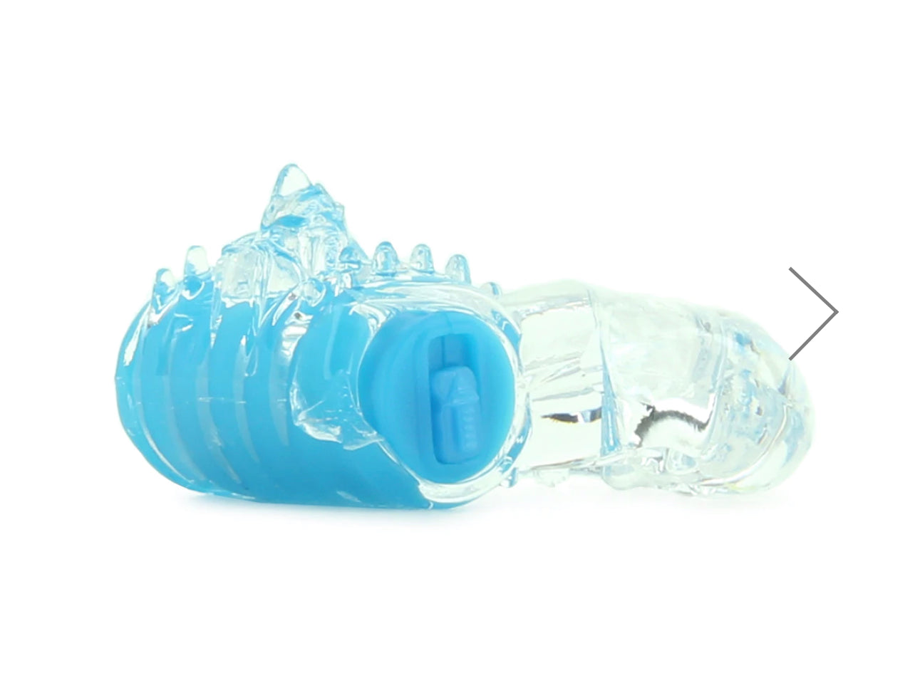 Color Pop Quickie Plus Vibrating Cock Ring in Blue