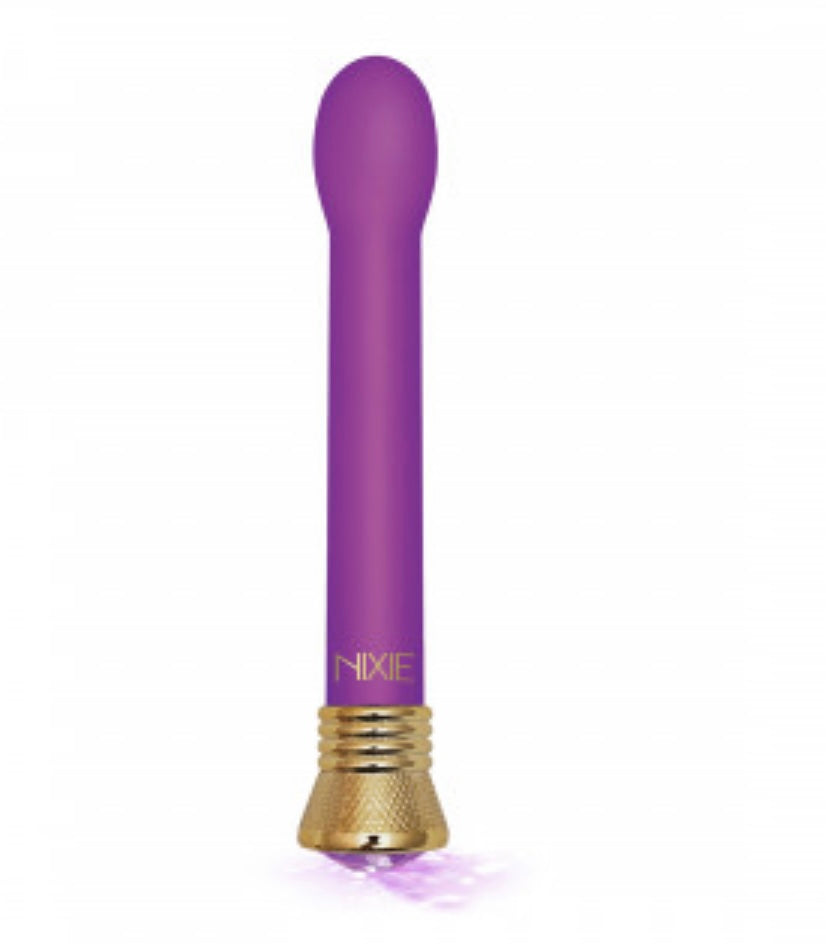 Nixie Jewel Satin Bulb Vibe 10 Function - Amethyst