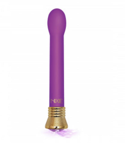 Nixie Jewel Satin Bulb Vibe 10 Function - Amethyst