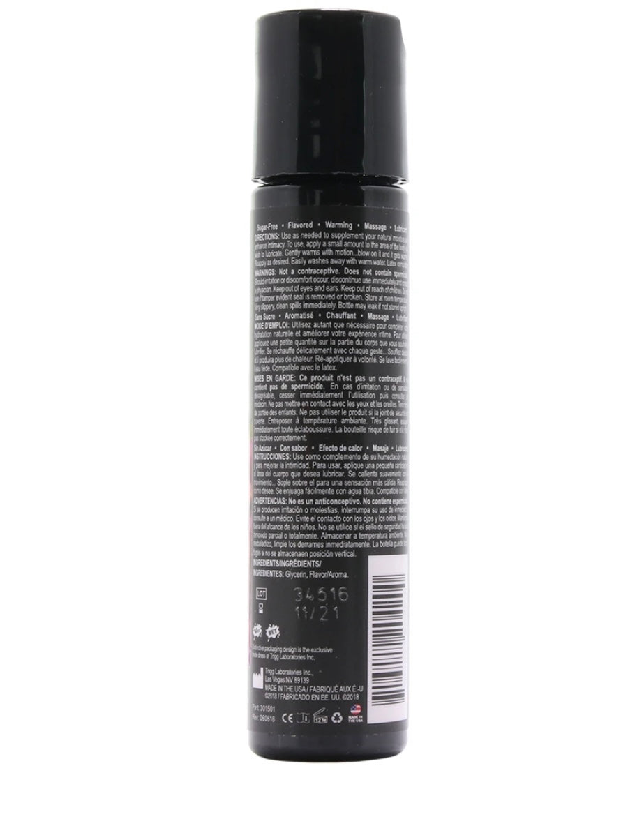 Fun Flavors Warming Lube 1oz/30ml