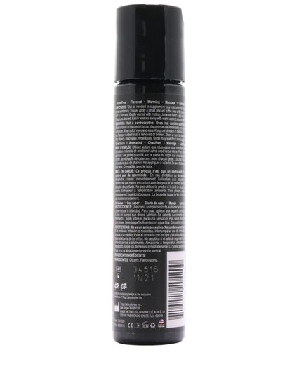 Fun Flavors Warming Lube 1oz/30ml