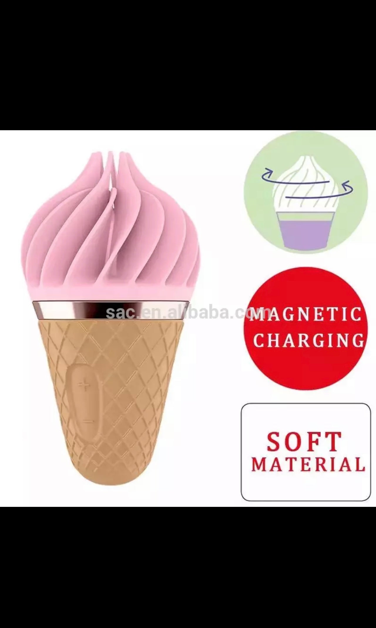 Satisfyer Sweet Treat Spinnator in Pink