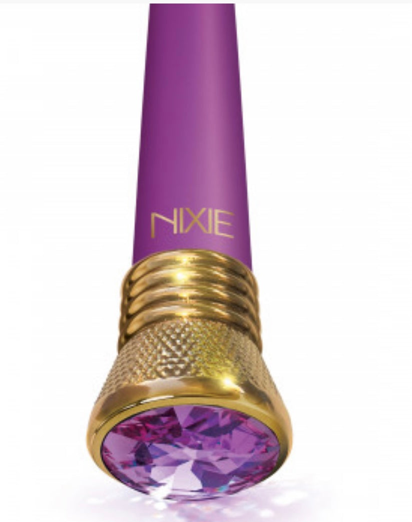 Nixie Jewel Satin Bulb Vibe 10 Function - Amethyst