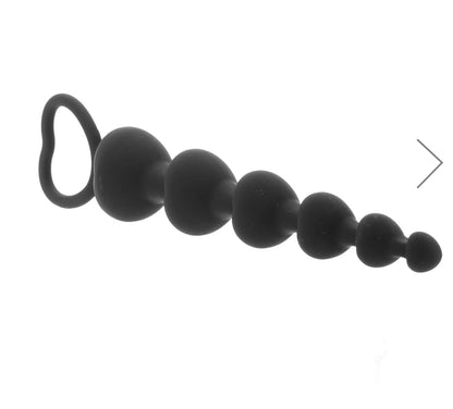 Ouch! Anal Heart Beads