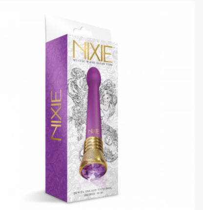Nixie Jewel Satin Bulb Vibe 10 Function - Amethyst