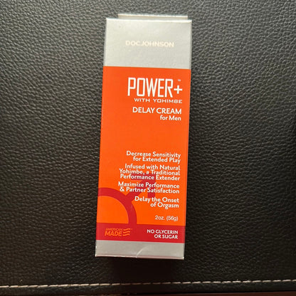 Power Plus Delay Creme for Men