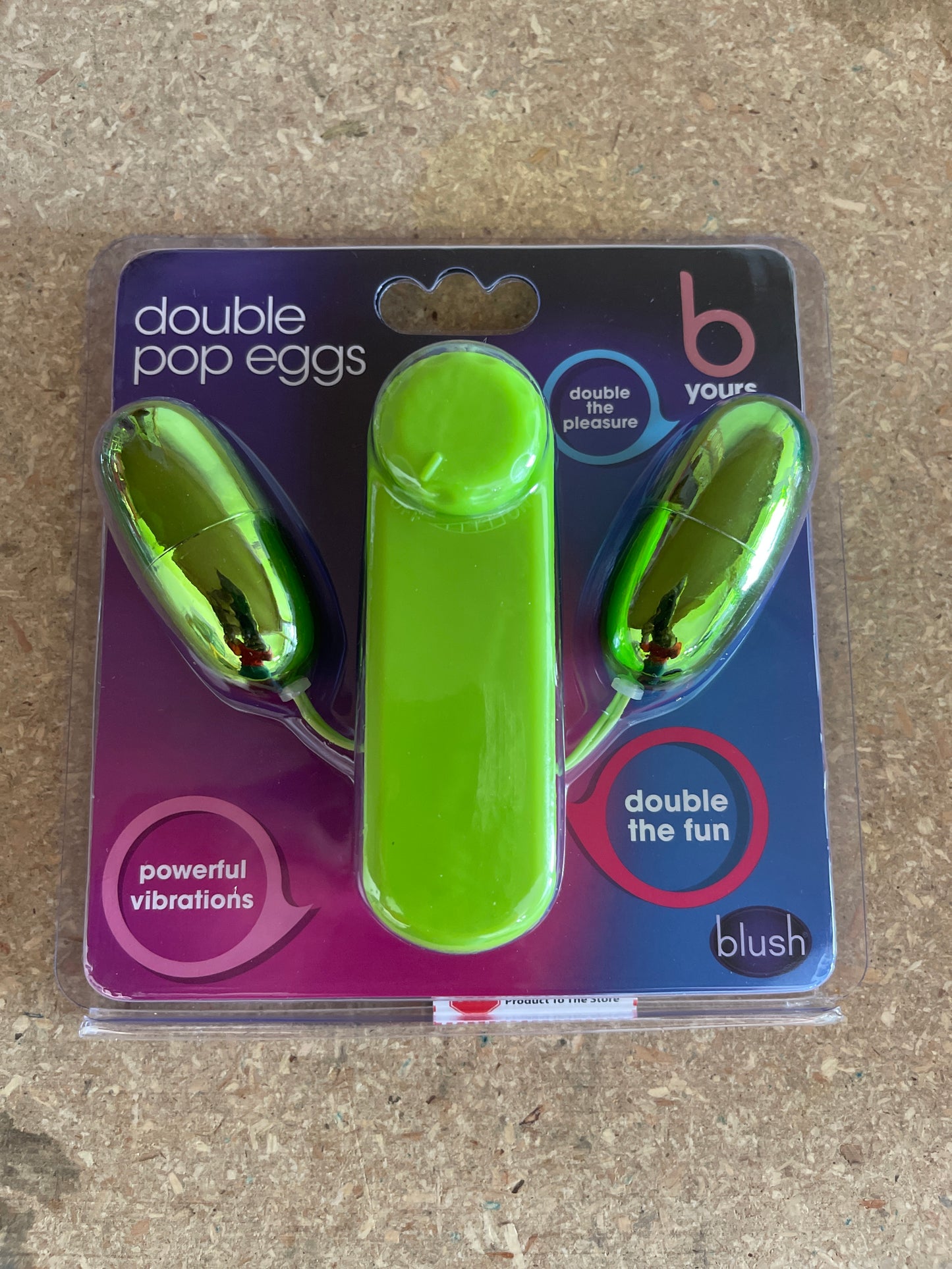B Yours Double Pop Eggs - Cerise